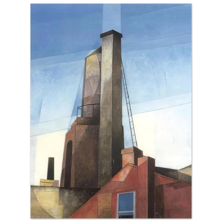 Charles Demuth - Aucassin and Nicolette - 1921 75x100 cm / 30x40inches Fine Art Poster