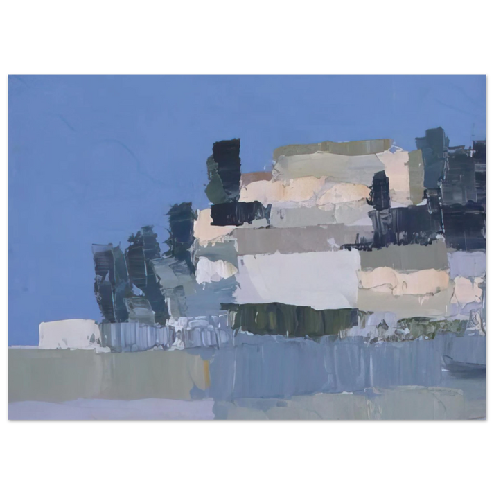 Nicolas de Stael - Ménerbes - Art Informel Fine Art Poster