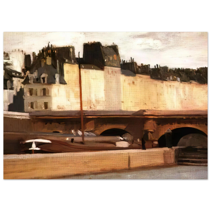 Edward Hopper - Écluse de la Monnaie Fine Art Poster