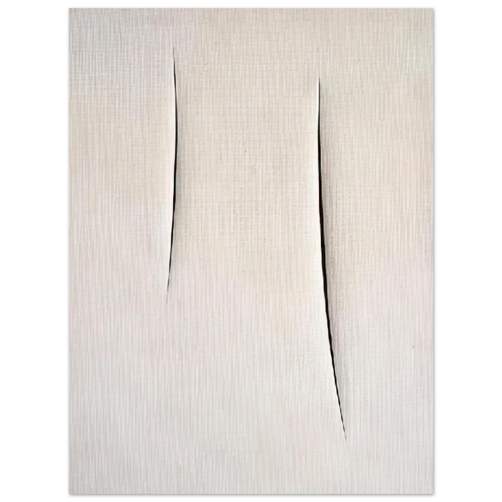 Lucio Fontana - Concept Spatiale - 1959 75x100 cm / 30x40inches Fine Art Poster