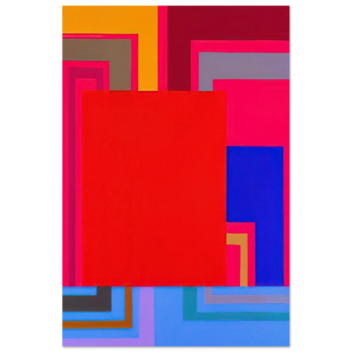 Condition - 2002 - Peter Halley Art Prints - 100x150 cm / 40x60″ inches | Peter Halley Poster | Peter Halley Prints