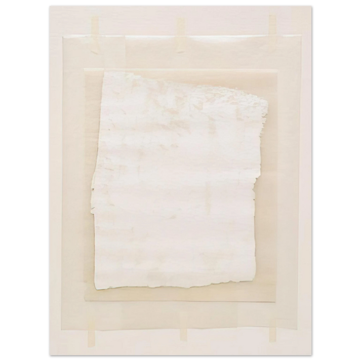 Robert Ryman - Surface Veil 75x100 cm / 30x40inches Fine Art Poster