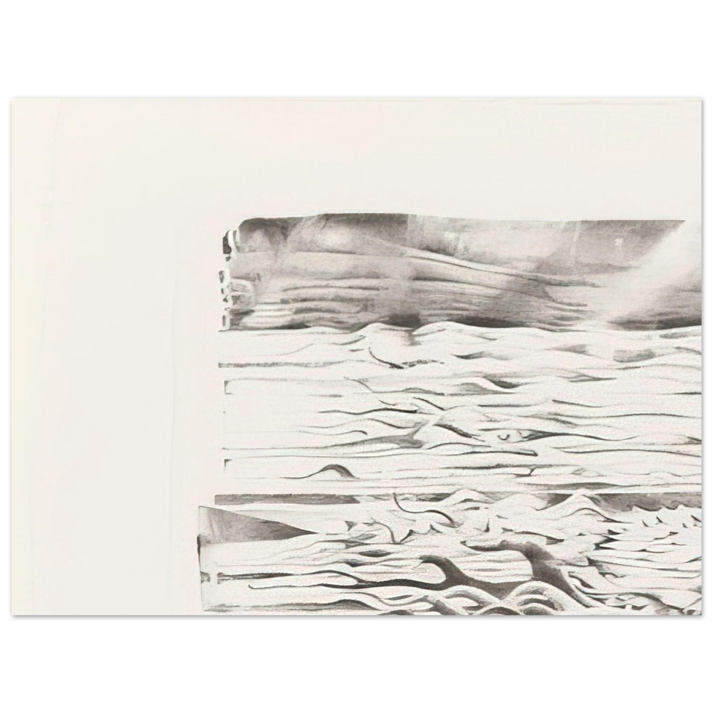 Lee Bontecou - SIXTEENTH STONE 1980 75x100 cm / 30x40inches Fine Art Poster