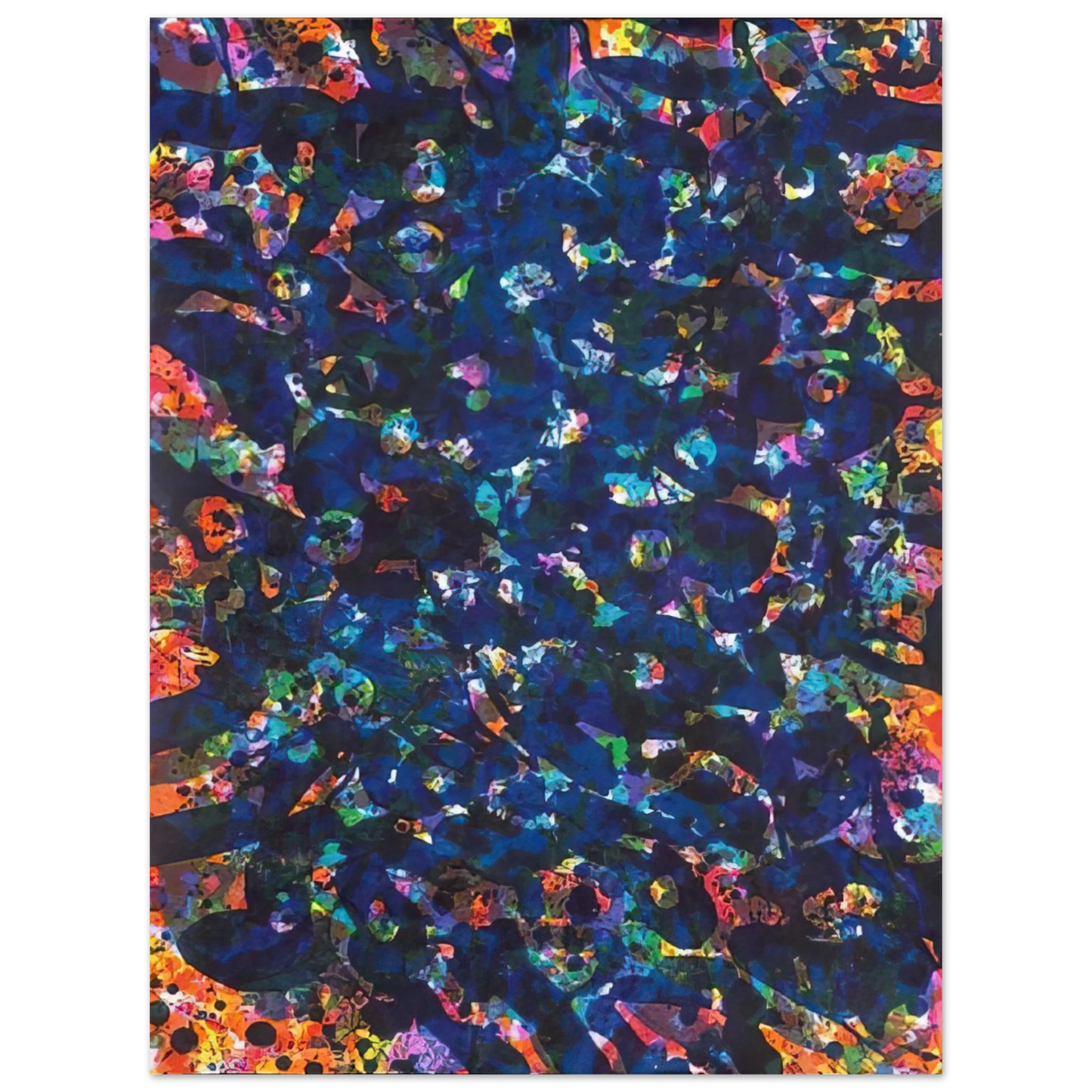 Sam Francis - Her Blue Deeps 75x100 cm / 30x40inches Fine Art Poster