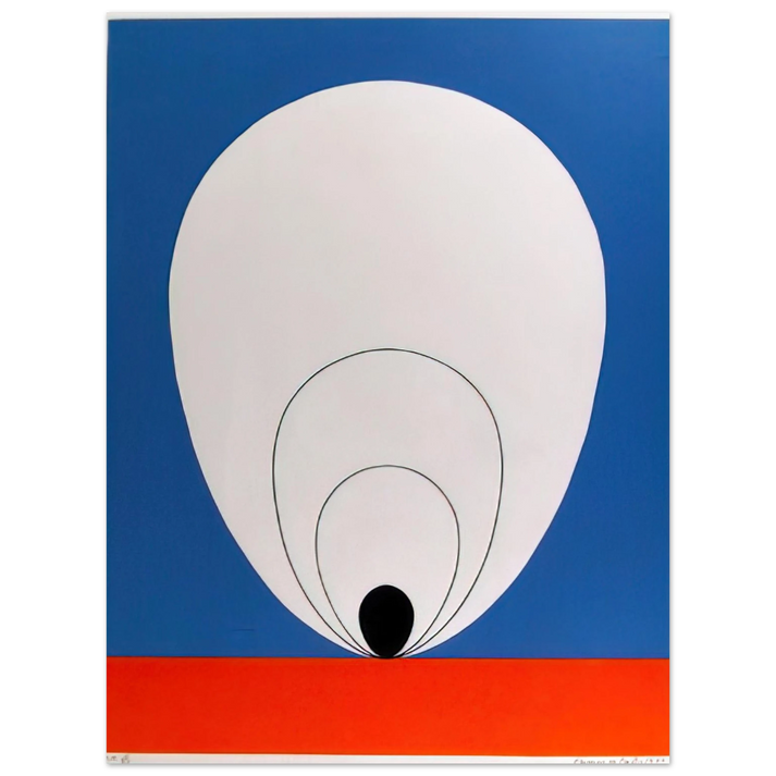 Clarence Holbrook Carter - Tulip - 1978 75x100 cm / 30x40inches Fine Art Poster