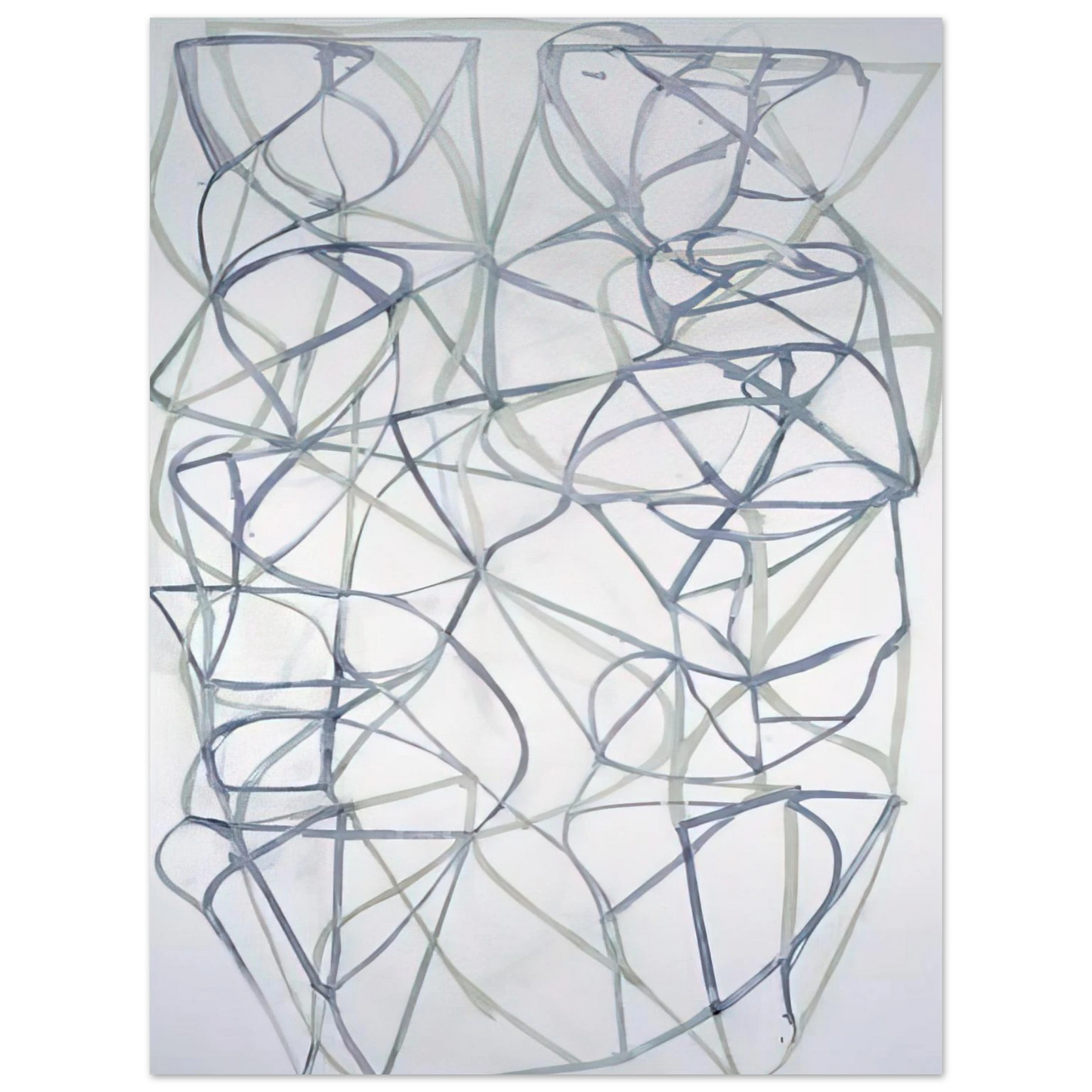 Brice Marden - Couplet III - 1989 75x100 cm / 30x40inches Fine Art Poster