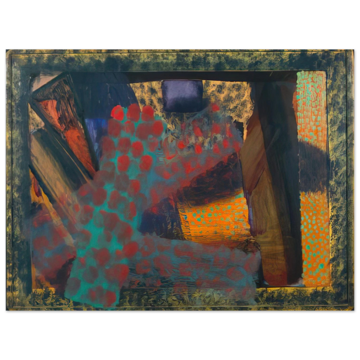Howard Hodgkin - Dinner at Smith Square - 1979 75x100 cm / 30x40inches Fine Art Poster