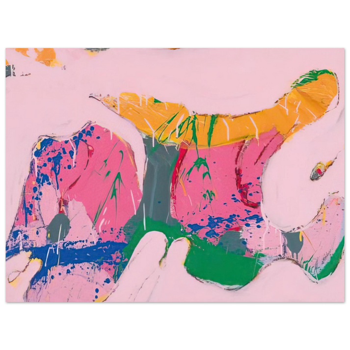 Norman Bluhm - Uranus - 1974 75x100 cm / 30x40inches Fine Art Poster