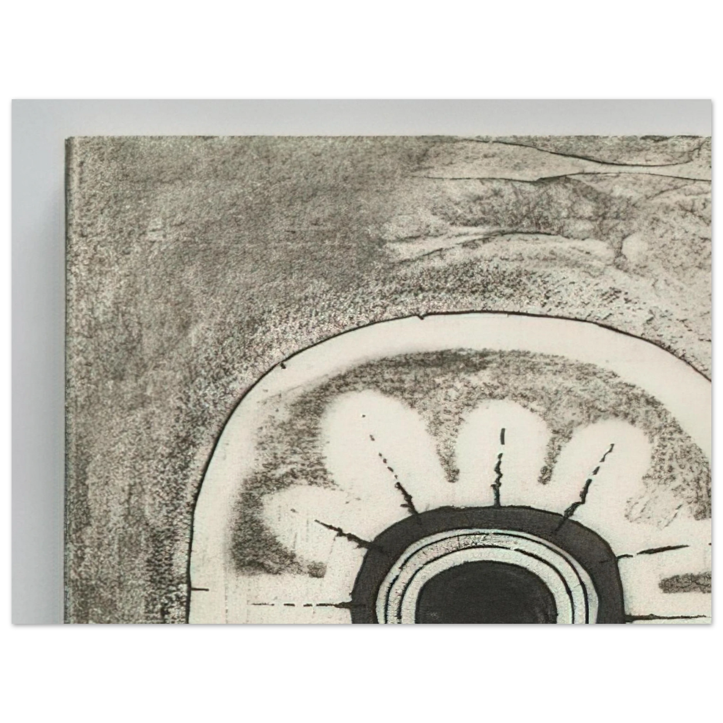Lee Bontecou - FIFTH STONE SIXTH STONE 1968 75x100 cm / 30x40inches Fine Art Poster