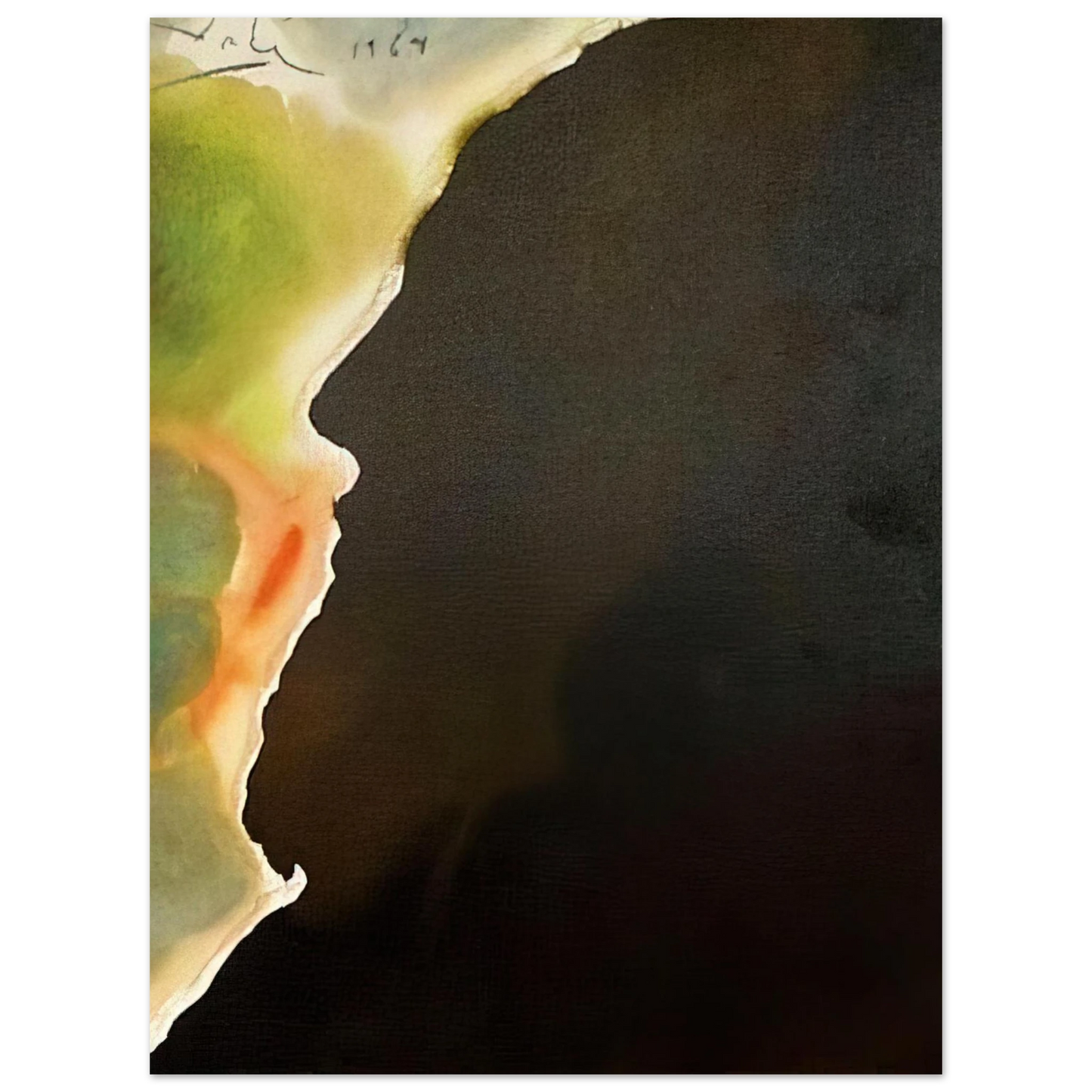 Salvador Dali - ABRAHAM PATER MULTAREM GENTIUM GENESIS 12 1F 1967 75x100 cm / 30x40inches Fine Art Poster