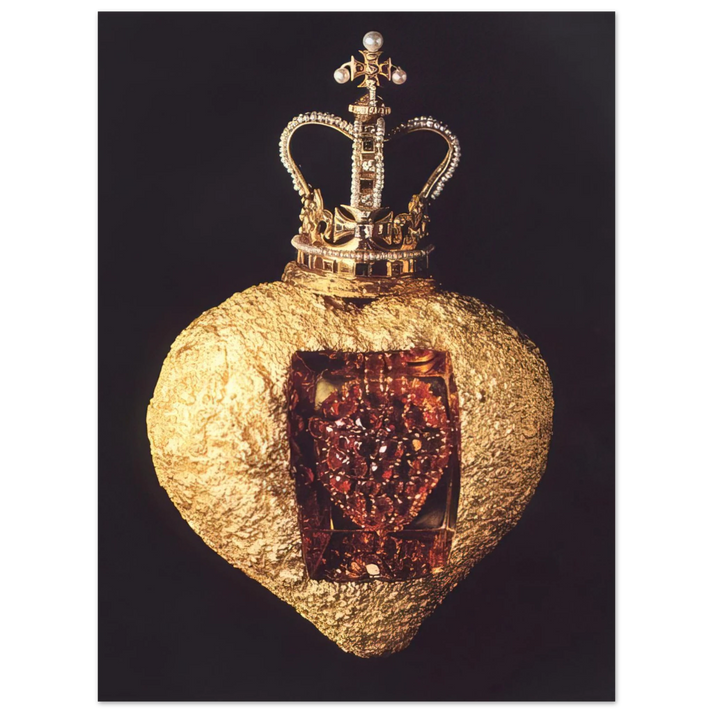 Salvador Dali - THE ROYAL HEART 75x100 cm / 30x40inches Fine Art Poster