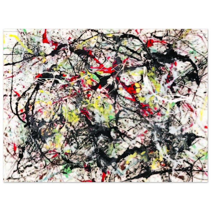 Jackson Pollock - NUMBER 48 1949 75x100 cm / 30x40inches Fine Art Poster