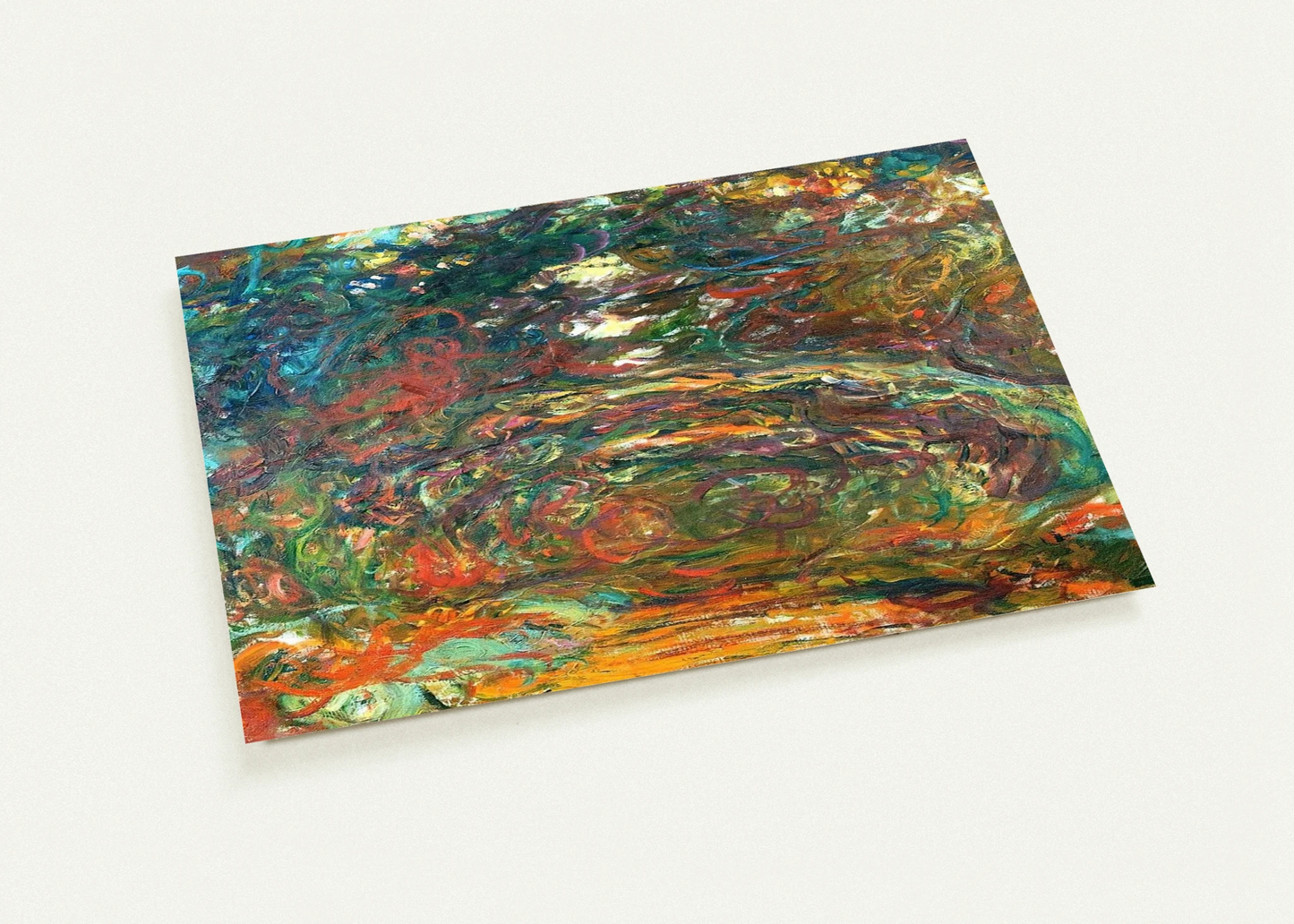 Path under the Rose Arches, Giverny By claude monet Pack of 10 Post Cards | claude monet Post Cards | A6 (10.5 x 14.8 cm) - 4.1 x 5.8 inches