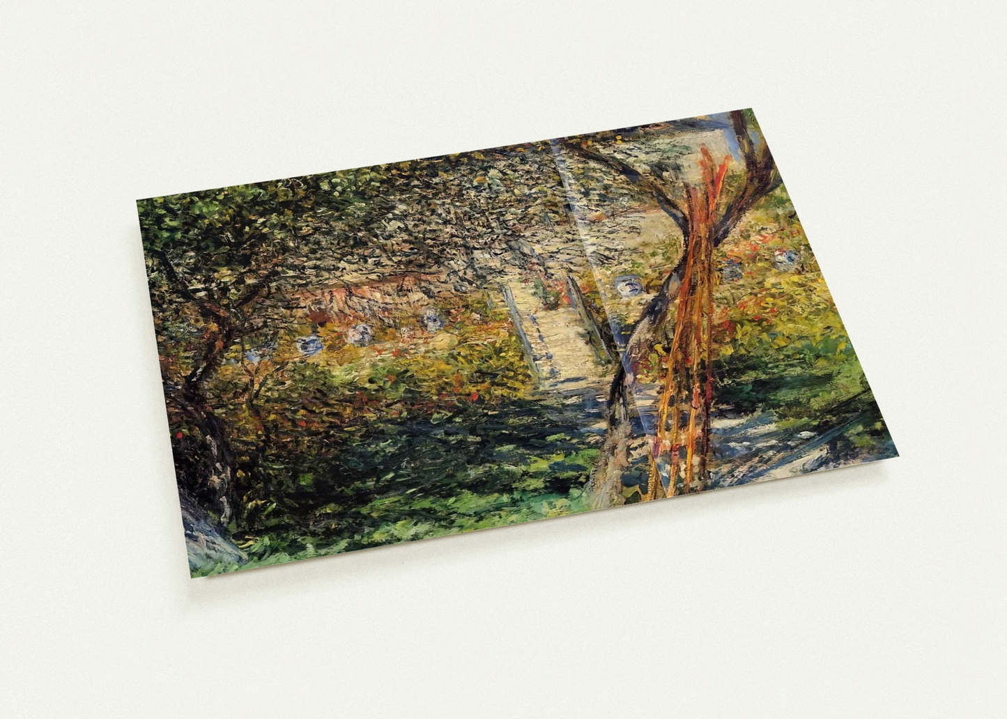 Garden at Vetheuil By claude monet Pack of 10 Post Cards | claude monet Post Cards | A6 (10.5 x 14.8 cm) - 4.1 x 5.8 inches