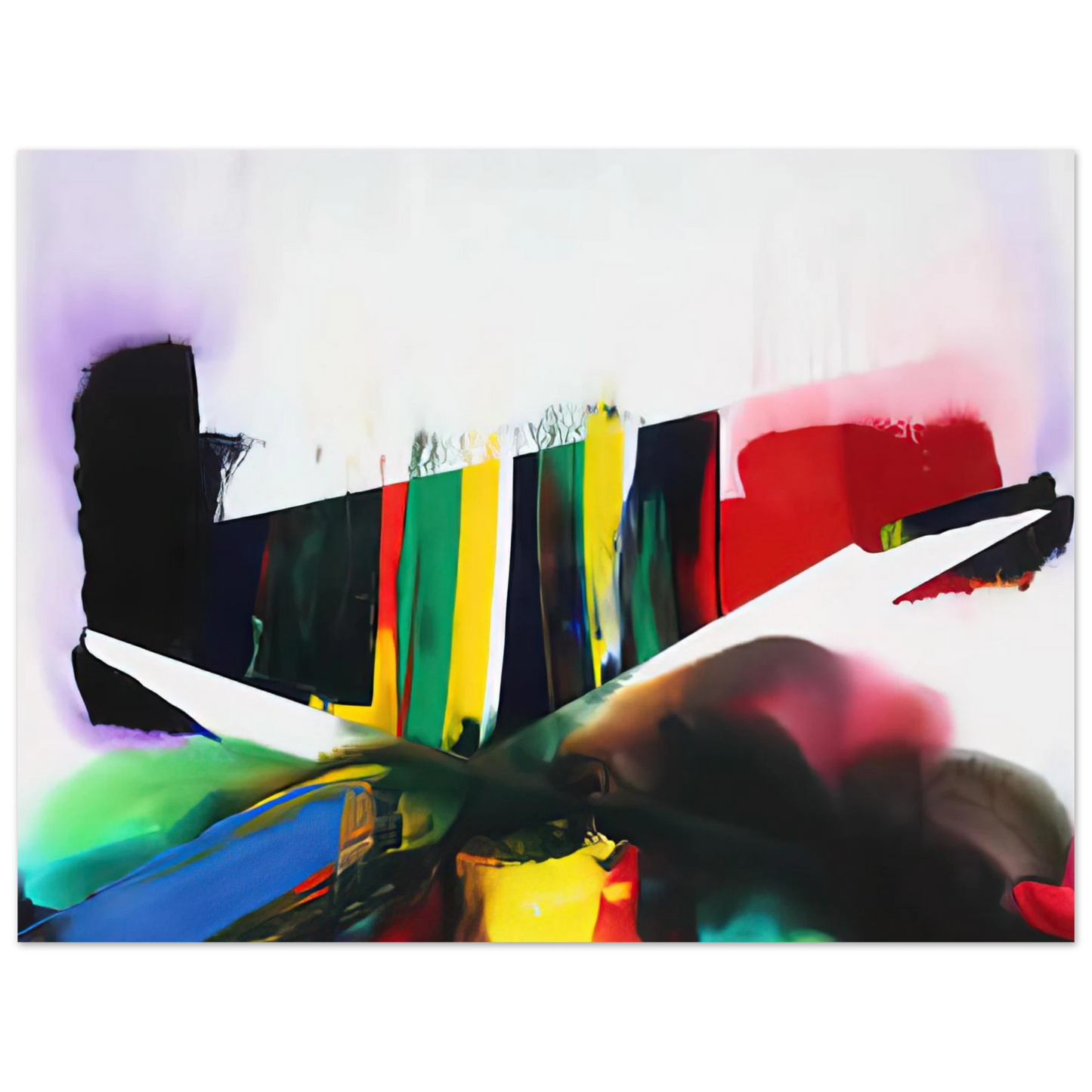 Paul Jenkins - Phenomena Cave of the Prism Winds Year 75x100 cm / 30x40inches Fine Art Poster