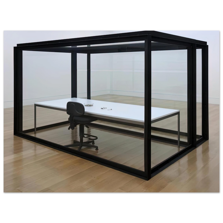 Damien Hirst - THE ACQUIRED INABILITY TO ESCAPE 1991 75x100 cm / 30x40inches Fine Art Poster