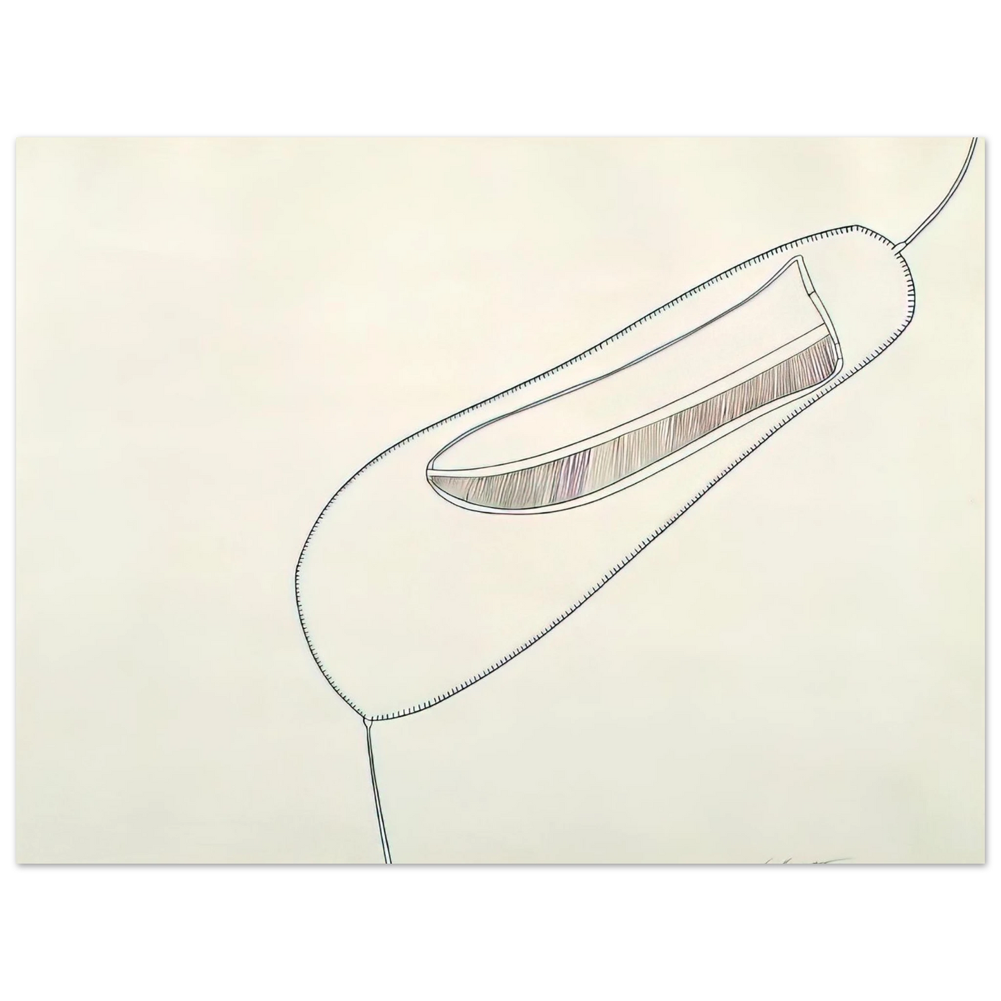 Eva Hesse - UNTITLED 1965 1 75x100 cm / 30x40inches Fine Art Poster
