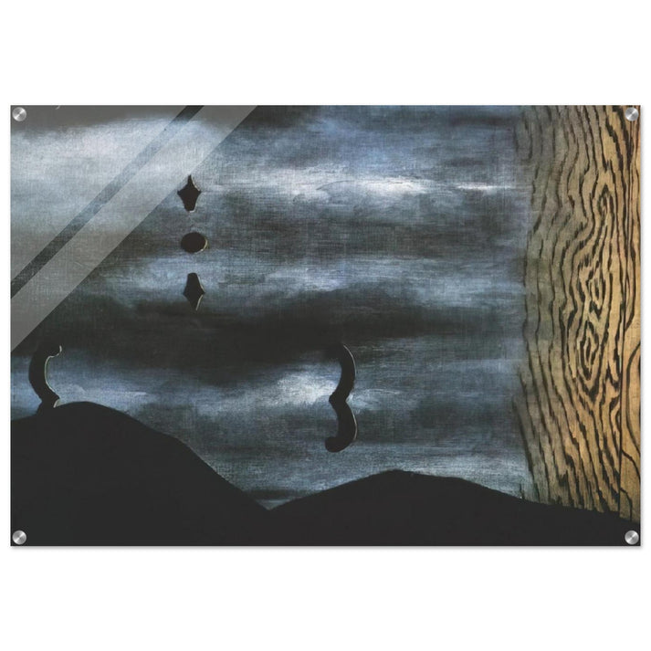 THE LINING OF SLEEP 1928 - Rene Magritte Acrylic Print - 70x100 cm / 28x40″ inches
