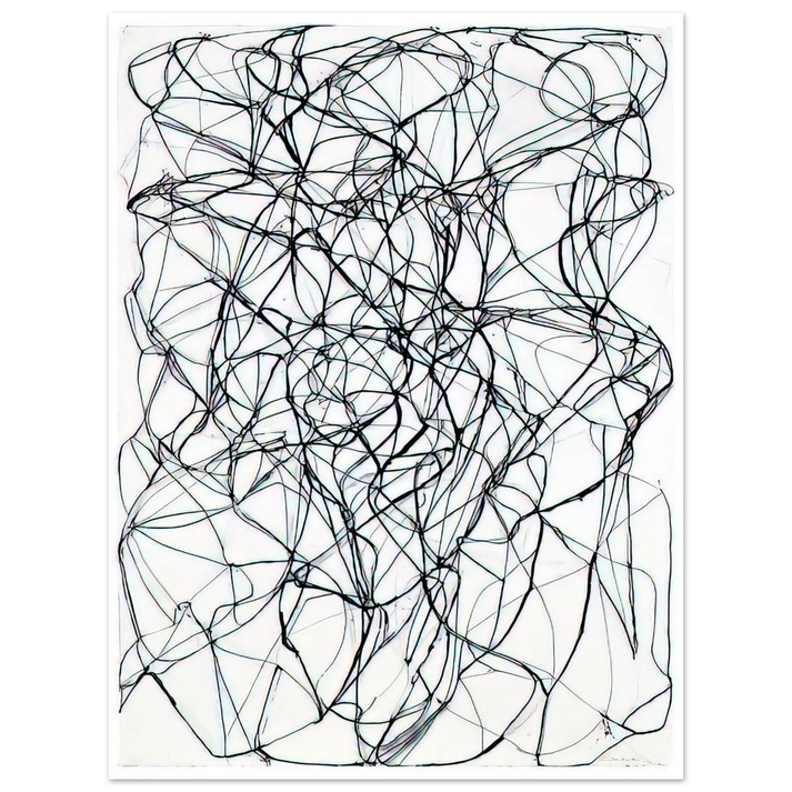 Brice Marden - Venus - 1991 75x100 cm / 30x40inches Fine Art Poster