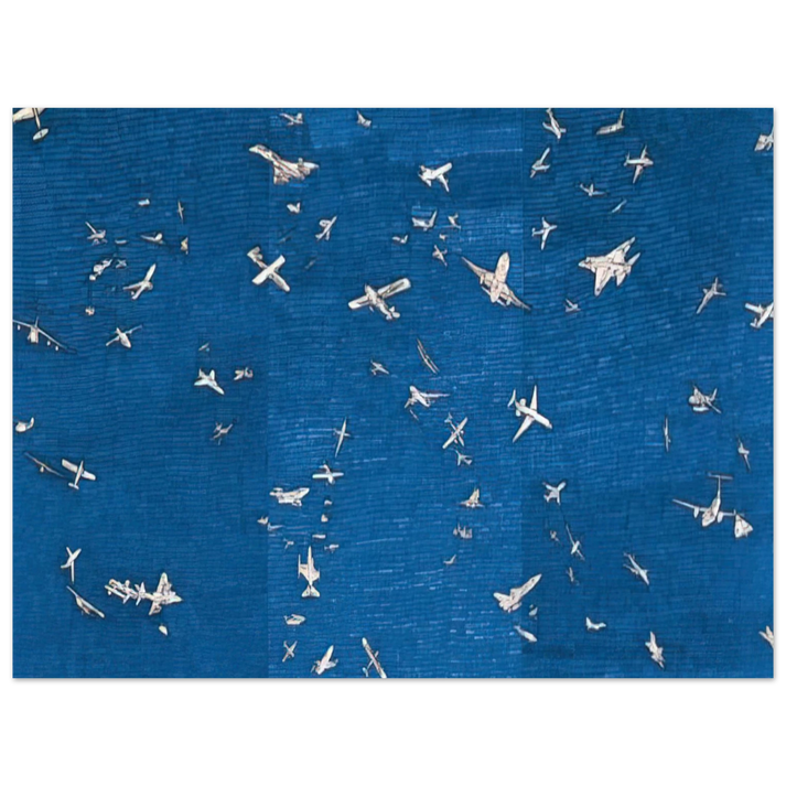 Alighiero Boetti - AEREI 75x100 cm / 30x40inches Fine Art Poster