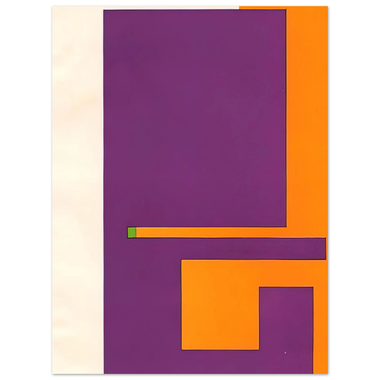 Bruno Munari - Untitled - 1957 75x100 cm / 30x40inches Fine Art Poster