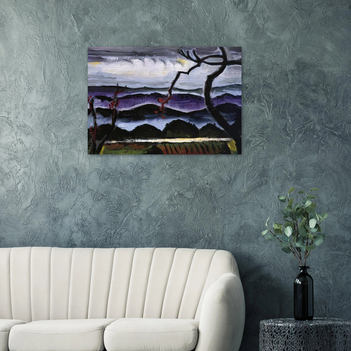 HILLS - Man Ray Brushed Aluminum Print - 70x100 cm / 28x40 inches | Man Ray Aluminum Print | Man Ray Prints