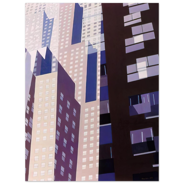 Charles Sheeler - Windows - 1952 75x100 cm / 30x40inches Fine Art Poster