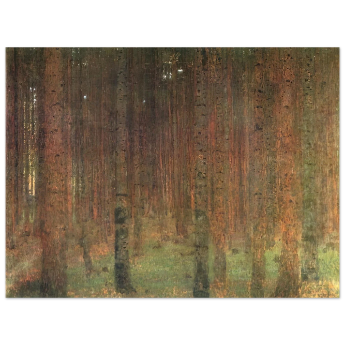 Gustav Klimt - PINE FOREST II 75x100 cm / 30x40inches Fine Art Poster