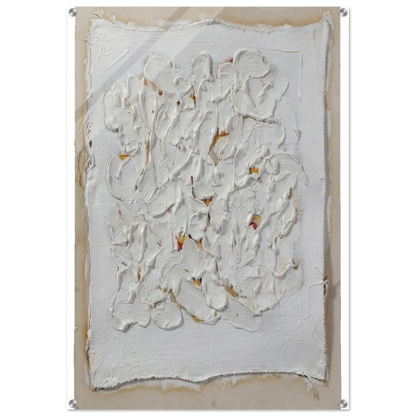 Untitled - Minimalism - Robert Ryman Acrylic Print - 70x100 cm / 28x40″ inches | Robert Ryman Wall Art | Robert Ryman Prints