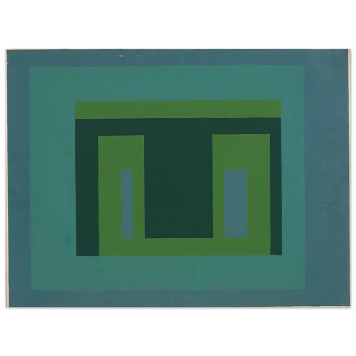 Josef Albers - VARIANT ADOBE 1956 75x100 cm / 30x40inches Fine Art Poster