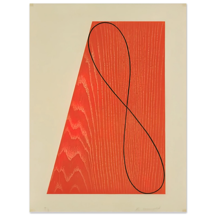 Robert Mangold - UNTITLED FROM SKOWHEGAN SUITE 1992 75x100 cm / 30x40inches Fine Art Poster