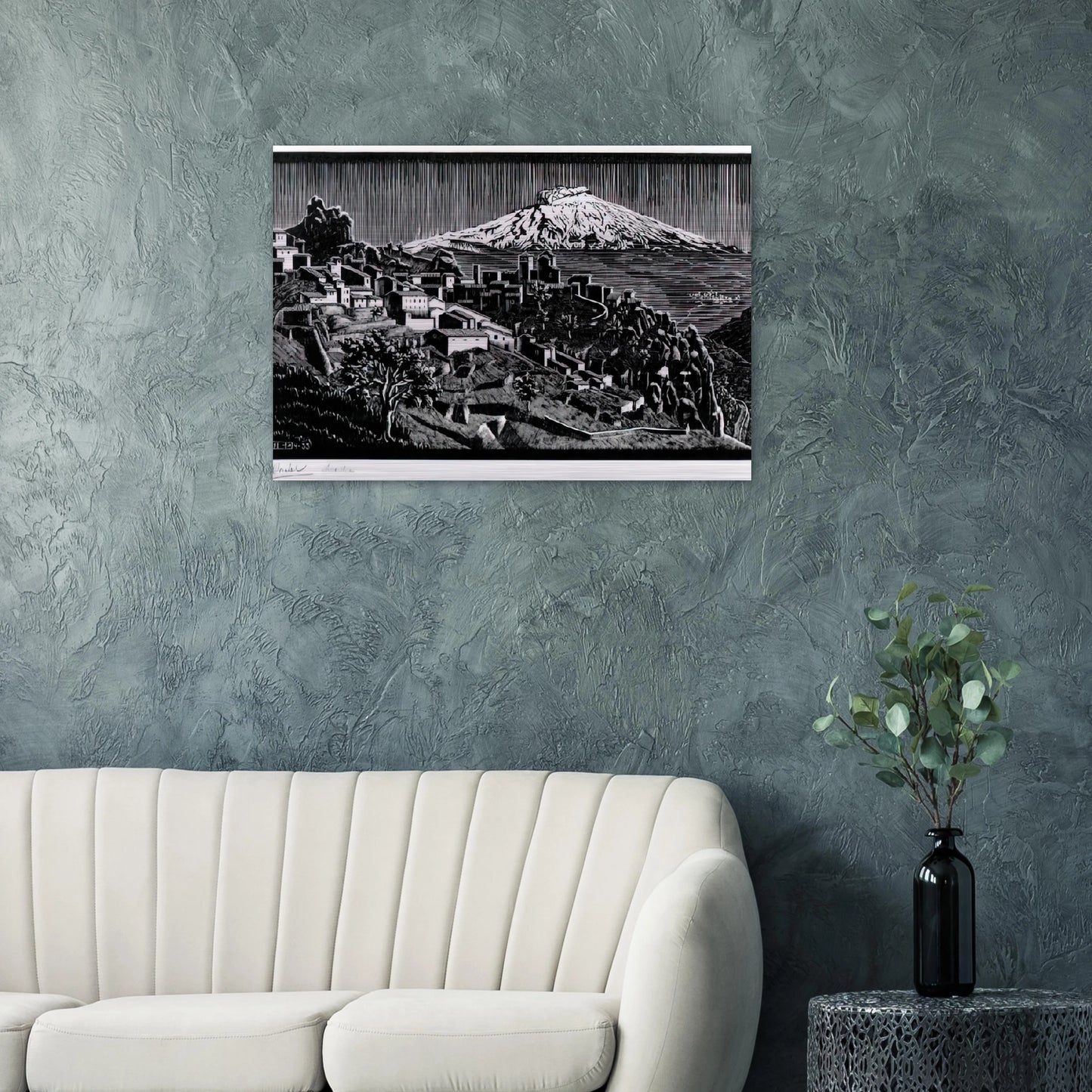 ESCHER (17) - MC Escher Brushed Aluminum Print - 70x100 cm / 28x40 inches | MC Escher Aluminum Print | MC Escher Prints