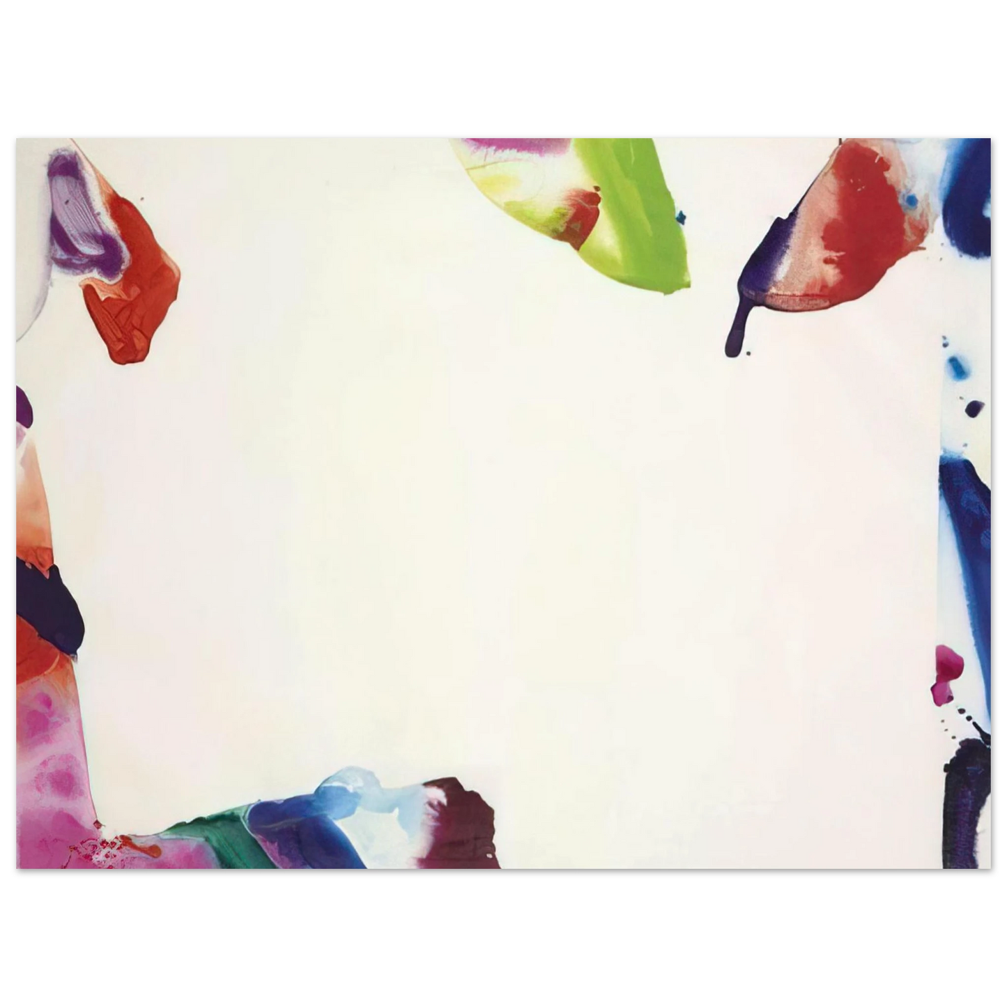 Sam Francis - ST-G70-033 75x100 cm / 30x40inches Fine Art Poster