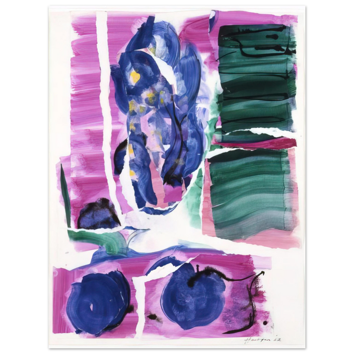 Grace Hartigan - Variations I on Clark's Cove 75x100 cm / 30x40inches Fine Art Poster