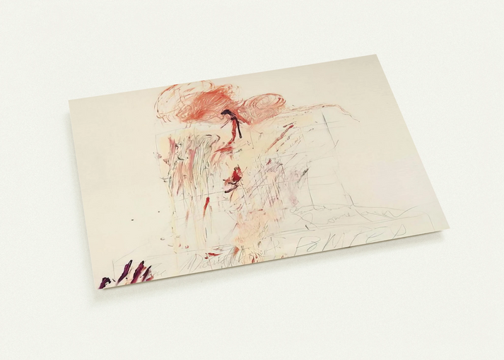 Death of Pompey Rome By Cy Twombly Pack of 10 Post Cards | Cy Twombly Post Cards | A6 (10.5 x 14.8 cm) - 4.1 x 5.8 inches