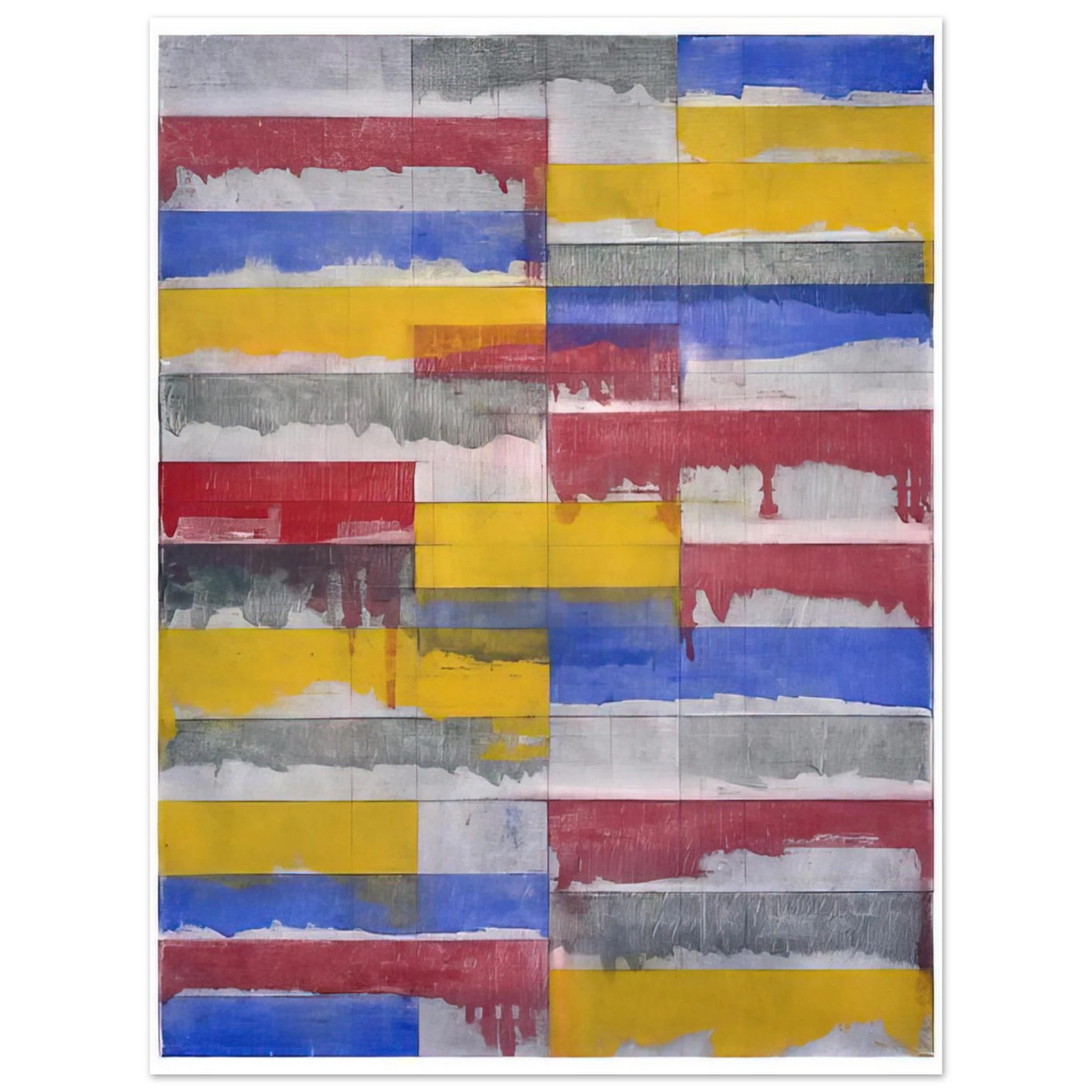 Brice Marden - Window Study #3 - 1985 75x100 cm / 30x40inches Fine Art Poster