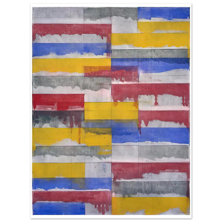 Brice Marden - Window Study #3 - 1985 75x100 cm / 30x40inches Fine Art Poster