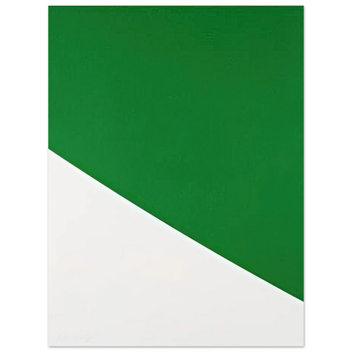 Ellsworth Kelly - Green Curve 75x100 cm / 30x40inches Fine Art Poster