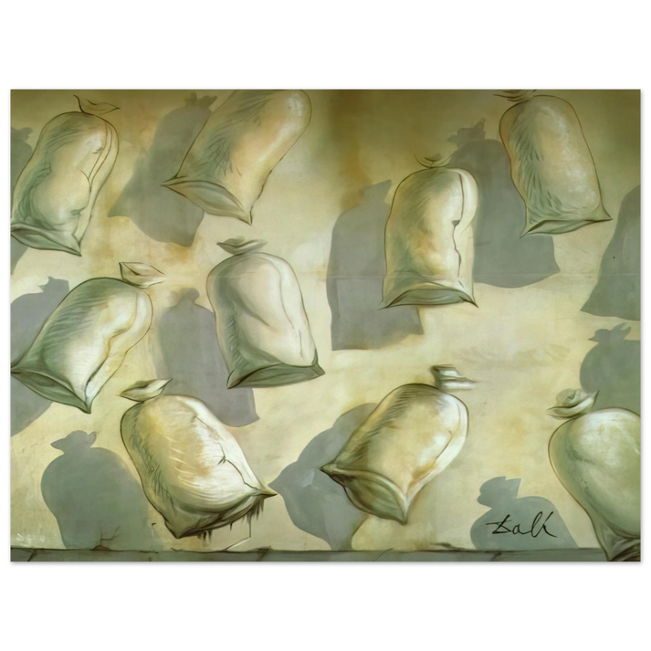 Salvador Dali - SET DESIGN FOR THE BALLET LOS SACOS DEL MOLINERO 2 75x100 cm / 30x40inches Fine Art Poster