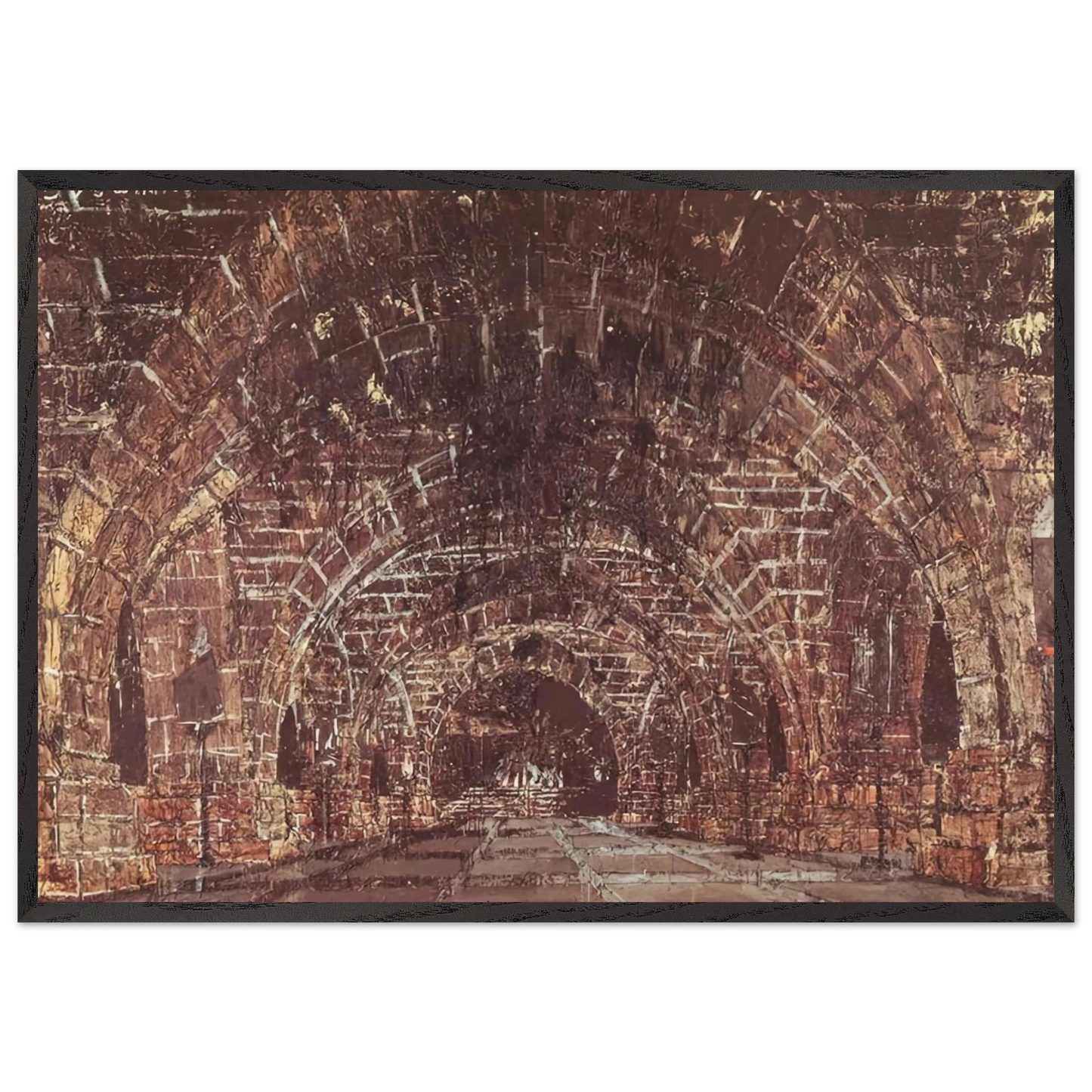 SULAMITH 1983 - Anselm Kiefer 70x100 cm / 28x40 inches Framed Art Print – Black Wooden Frame