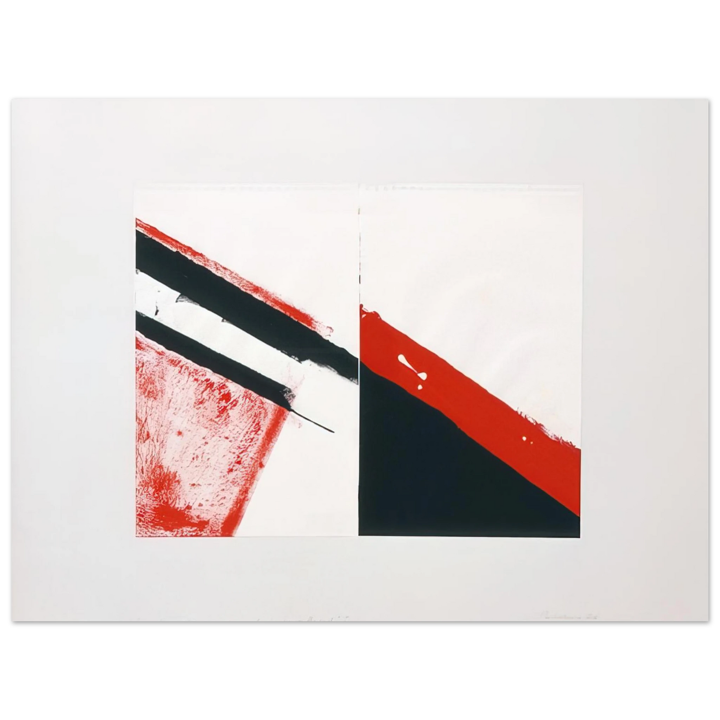 Blinky Palermo - Who knows the beginning and who knows the end I - 1976 75x100 cm / 30x40inches Fine Art Poster