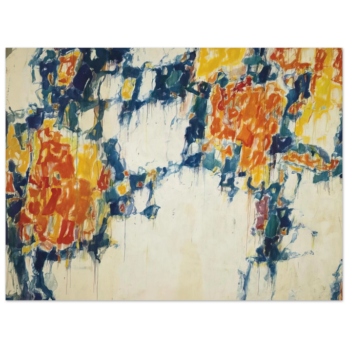 Sam Francis - Basel Mural I 75x100 cm / 30x40inches Fine Art Poster