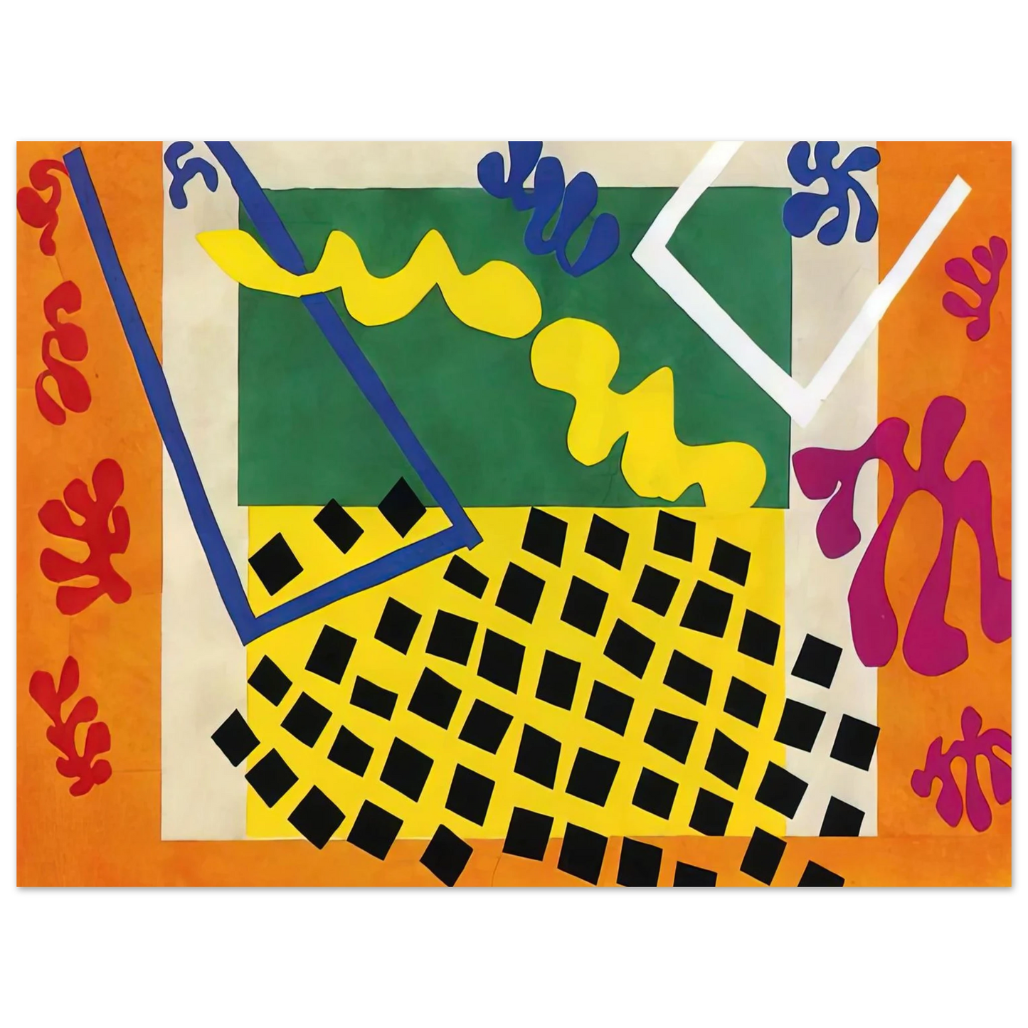 Henri Matisse - CUT OUTS 3 75x100 cm / 30x40inches Fine Art Poster