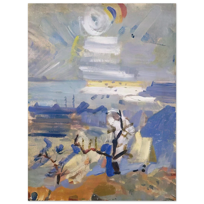 John Marin - Weehawken Sequence, No. 30 - 1916 75x100 cm / 30x40inches Fine Art Poster