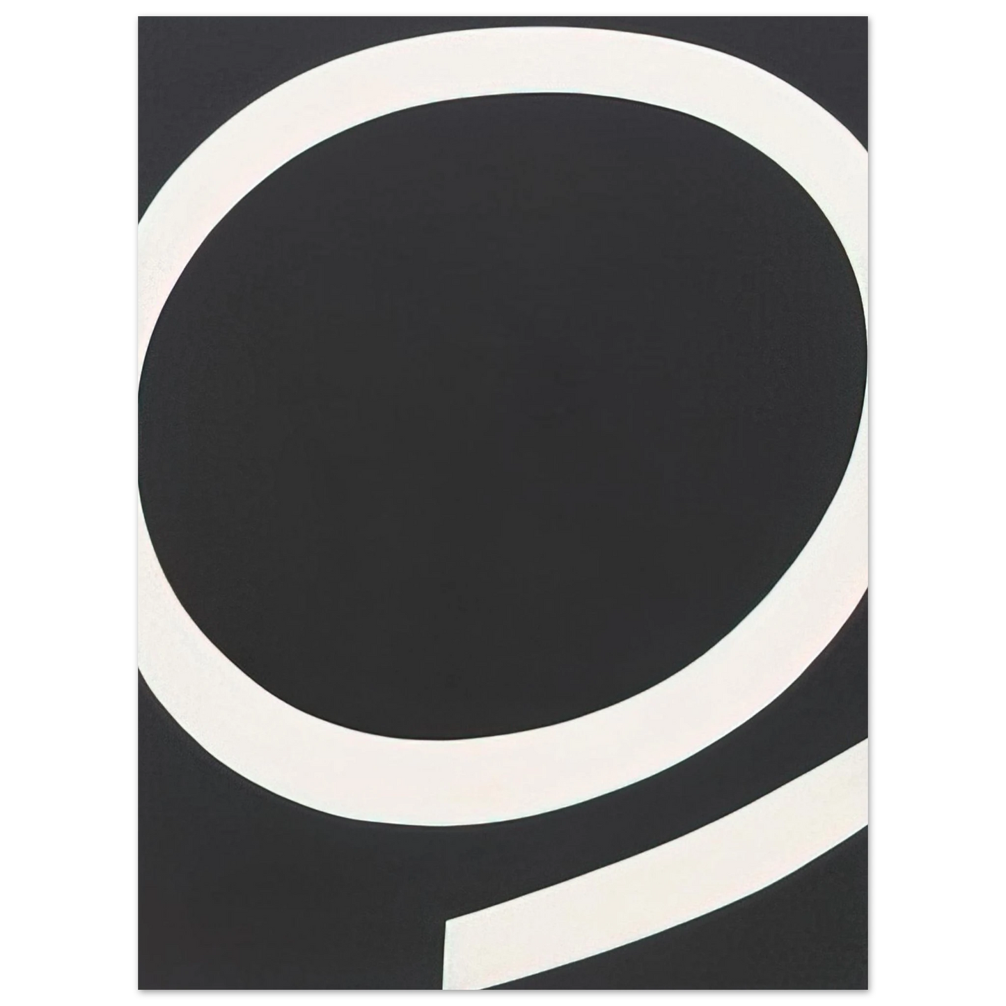 Ellsworth Kelly - Running White 75x100 cm / 30x40inches Fine Art Poster