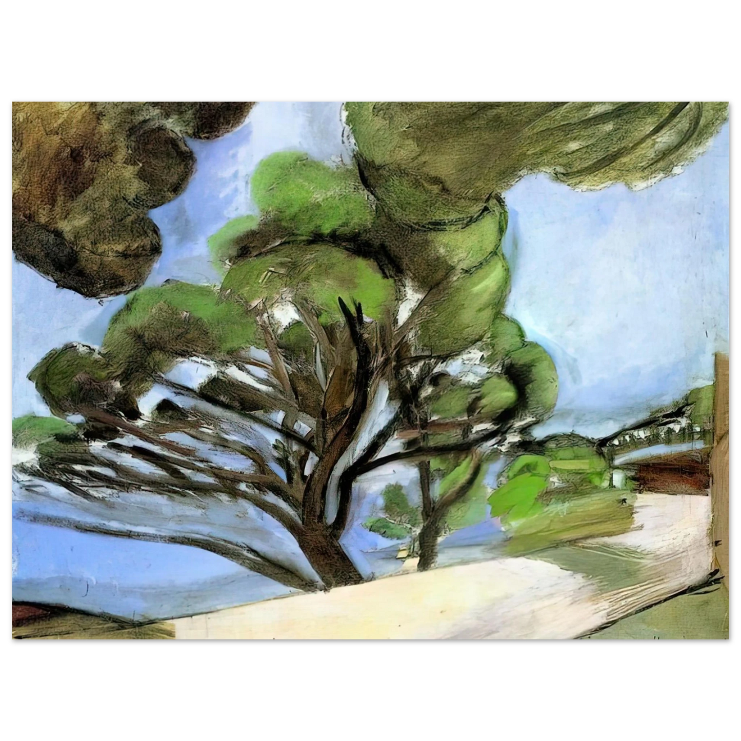 Henri Matisse - THE LARGE PINE 1926 75x100 cm / 30x40inches Fine Art Poster