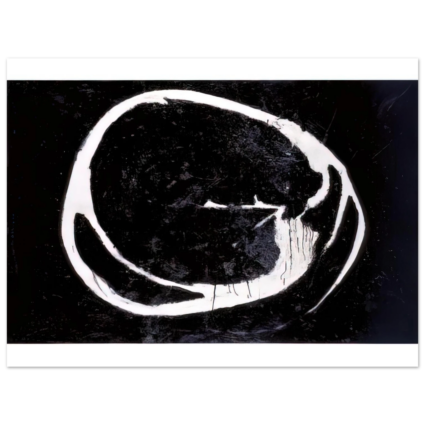 Jiro Yoshihara - Untitled - 1962 75x100 cm / 30x40inches Fine Art Poster