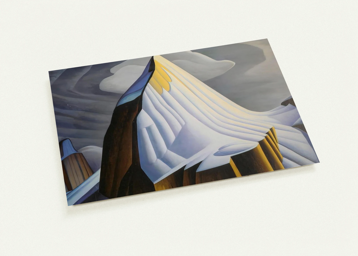Mount Lefroy - 1930 By Lawren Harris Pack of 10 Post Cards | Lawren Harris Post Cards | A6 (10.5 x 14.8 cm) - 4.1 x 5.8 inches
