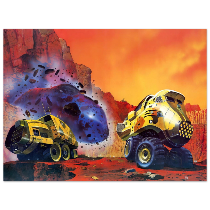Chris Foss - Chris Foss 75x100 cm / 30x40inches Fine Art Poster