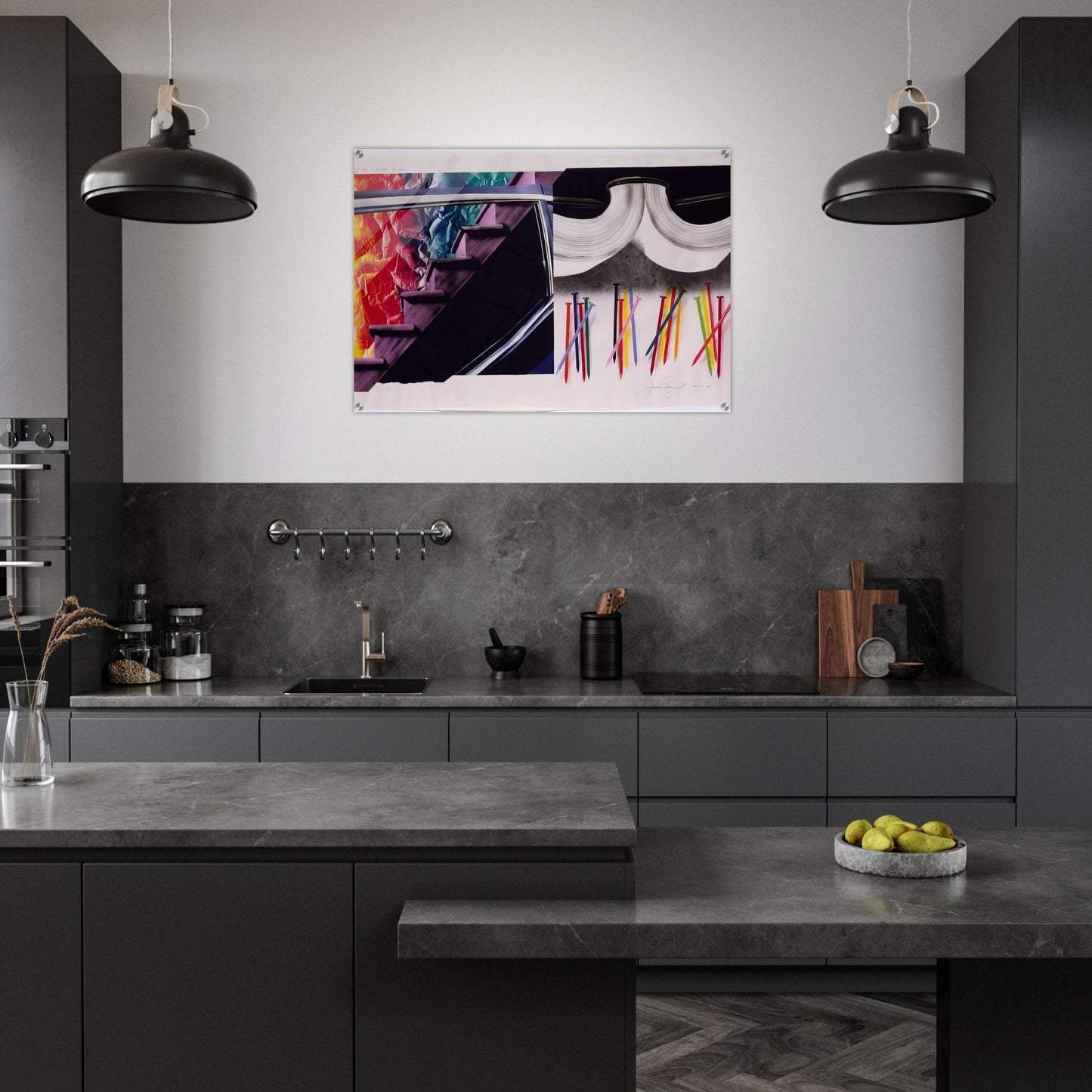 Off the Continental Divide - James Rosenquist Acrylic Print - 70x100 cm / 28x40″ inches | James Rosenquist Wall Art | James Rosenquist Prints